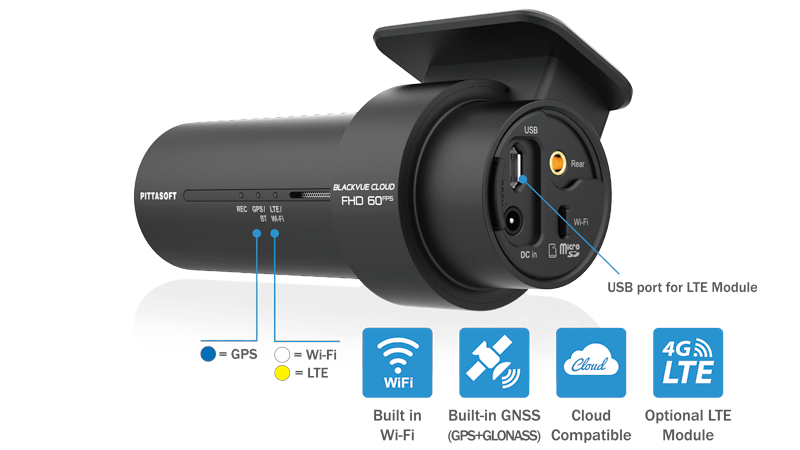 BlackVue DR590X-2CH 1080P FHD Wi-Fi Dash Camera ( DR590X Series 2