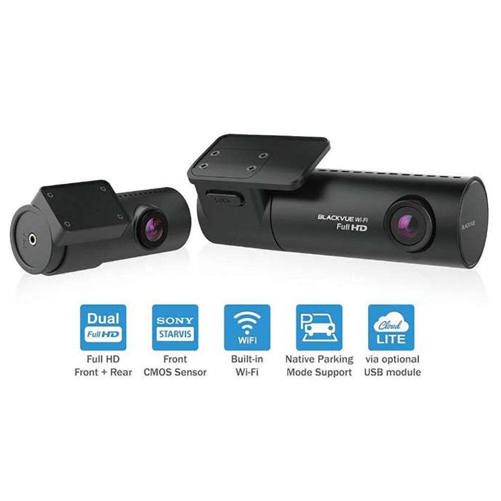 BlackVue DR590X-2CH 1080P FHD Wi-Fi Dash Camera ( DR590X Series 2