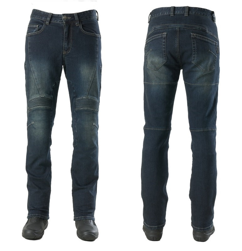 [NEW 2025] Maxler MJ-1604-2 Air-Vent Motorcycle Riding Jeans - Kevlar® Lined (Slim Fit) - HDVD