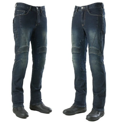[NEW 2025] Maxler MJ-1604-2 Air-Vent Motorcycle Riding Jeans - Kevlar® Lined (Slim Fit) - HDVD