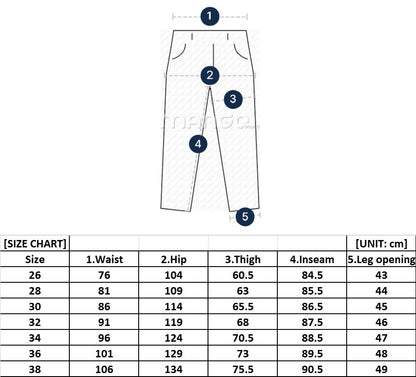 [NEW 2025] Maxler MJK-002-2 Air-Vent Riding Jeans - Kevlar® Lined & CE Armored (3D Straight Fit) - HDVD