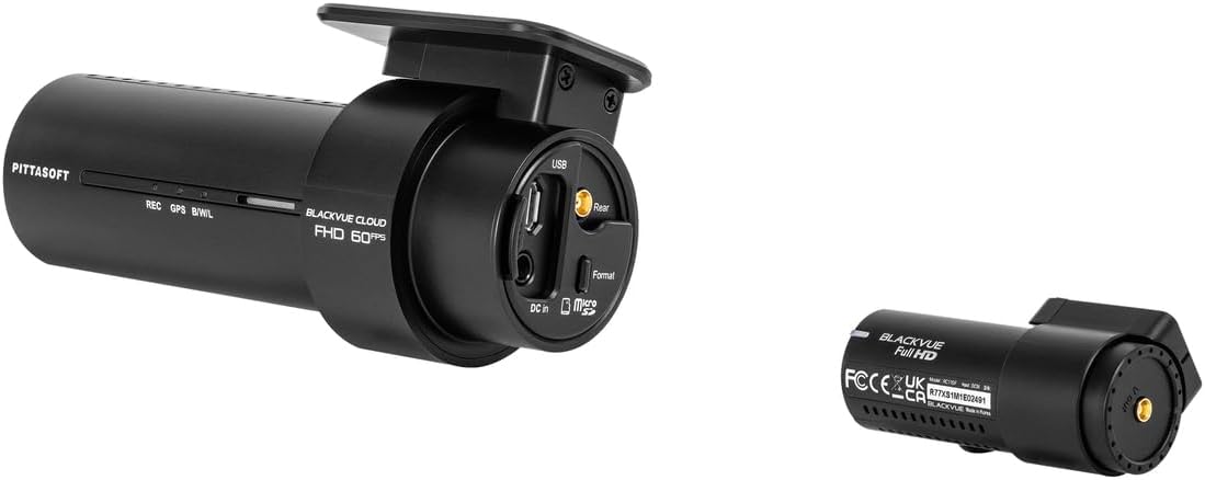 BlackVue DR770X-2CH | Dual-Full HD Cloud Dashcam | Built-in Wi-Fi, GPS, Parking Mode Voltage Monitor - HDVD