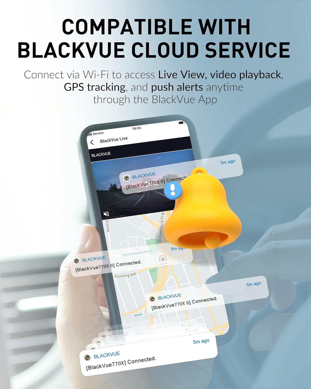 BlackVue DR770X-2CH II | Dual 1080p Cloud Dash Cam, Faster Boot, Supports up to 1TB - HDVD