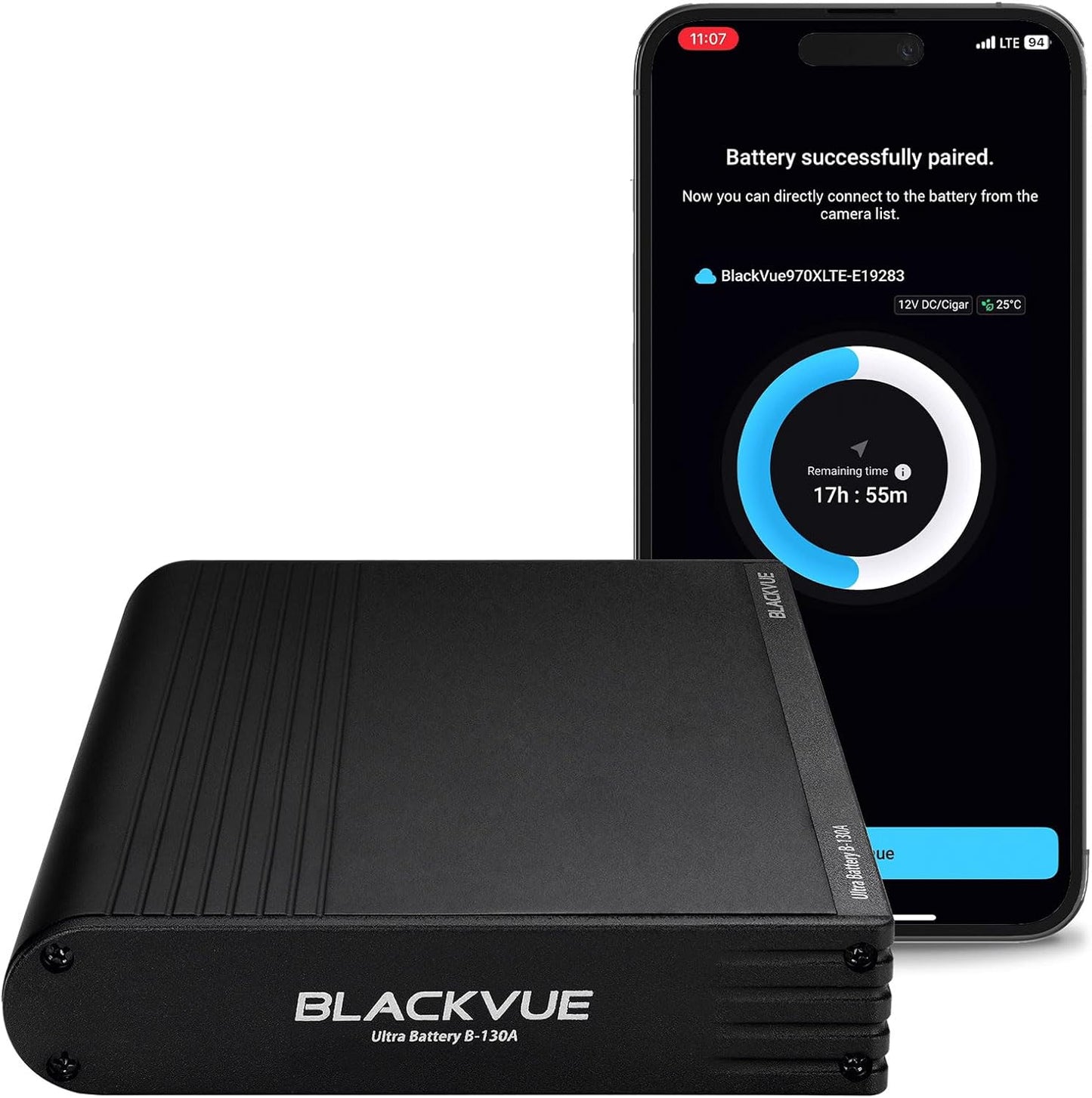 BlackVue Power Magic Ultra Battery (B-130A) - 96Wh LiFePO4 (Open Box / Like New) - HDVD