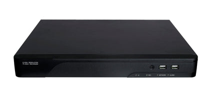 HDVD 16-Channel 4K Ultra HD NVR | H.265 PoE Security Recorder, 8MP Support, 16 PoE Ports, 2-Bay HDD Storage (Model: HDVD-N4K-16-2H) - HDVD