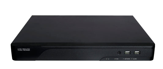 HDVD 16-Channel 4K Ultra HD NVR | H.265 PoE Security Recorder, 8MP Support, 16 PoE Ports, 2-Bay HDD Storage (Model: HDVD-N4K-16-2H) - HDVD