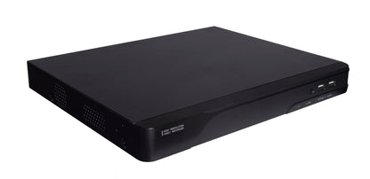 HDVD 16-Channel 4K Ultra HD NVR | H.265 PoE Security Recorder, 8MP Support, 16 PoE Ports, 2-Bay HDD Storage (Model: HDVD-N4K-16-2H) - HDVD