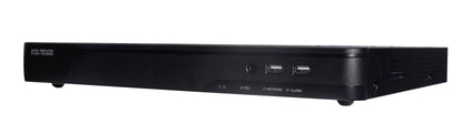 HDVD 16-Channel 4K Ultra HD NVR | H.265 PoE Security Recorder, 8MP Support, 16 PoE Ports, 2-Bay HDD Storage (Model: HDVD-N4K-16-2H) - HDVD