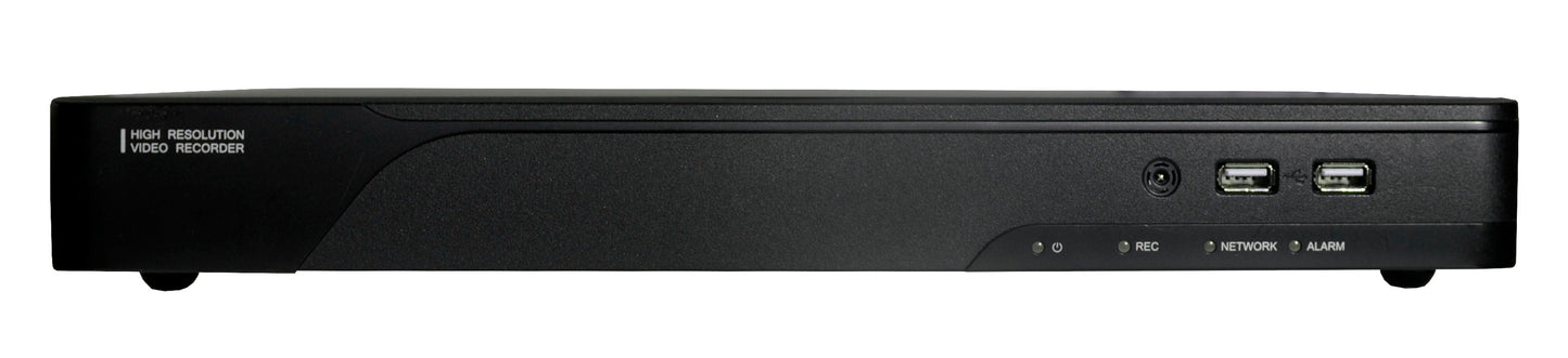 HDVD 16-Channel 4K Ultra HD NVR | H.265 PoE Security Recorder, 8MP Support, 16 PoE Ports, 2-Bay HDD Storage (Model: HDVD-N4K-16-2H) - HDVD
