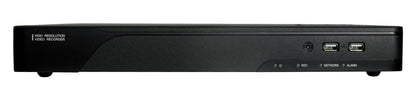 HDVD 16-Channel 4K Ultra HD NVR | H.265 PoE Security Recorder, 8MP Support, 16 PoE Ports, 2-Bay HDD Storage (Model: HDVD-N4K-16-2H) - HDVD