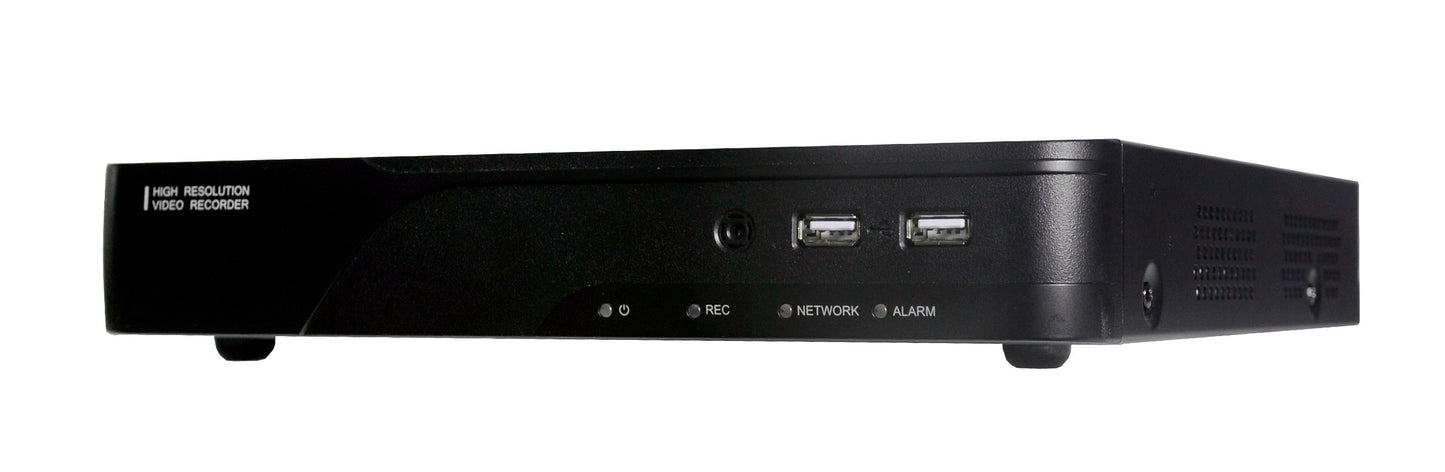 HDVD 4-Channel 4K Ultra HD NVR | H.265 PoE Security Recorder, 8MP Support, P2P Cloud Remote View, 1-Bay Compact (Model: HDVD-N4K-04-1H) - HDVD