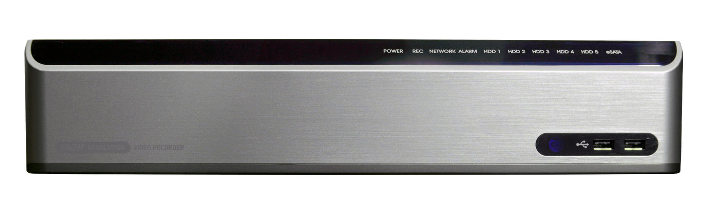 HDVD 8-Channel 4K NDAA Compliant NVR | Hisilicon Chipset, 5-Bay Hot-Swap HDD, 8-Port PoE, Made in Korea (Model: HDVD-N4K-08-5H-NDAA) - HDVD