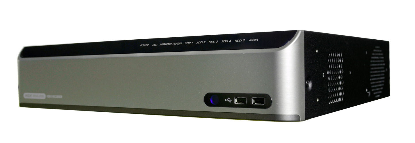 HDVD 8-Channel 4K NDAA Compliant NVR | Hisilicon Chipset, 5-Bay Hot-Swap HDD, 8-Port PoE, Made in Korea (Model: HDVD-N4K-08-5H-NDAA) - HDVD