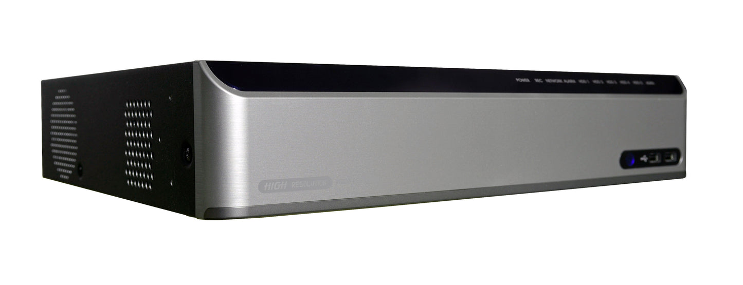 HDVD 8-Channel 4K NDAA Compliant NVR | Hisilicon Chipset, 5-Bay Hot-Swap HDD, 8-Port PoE, Made in Korea (Model: HDVD-N4K-08-5H-NDAA) - HDVD