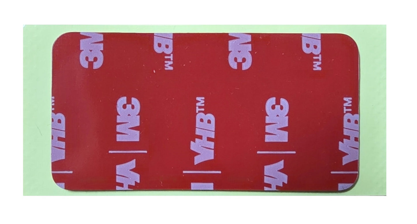 Five BlackVue MBT-E-F front dash cam replacement adhesive pads