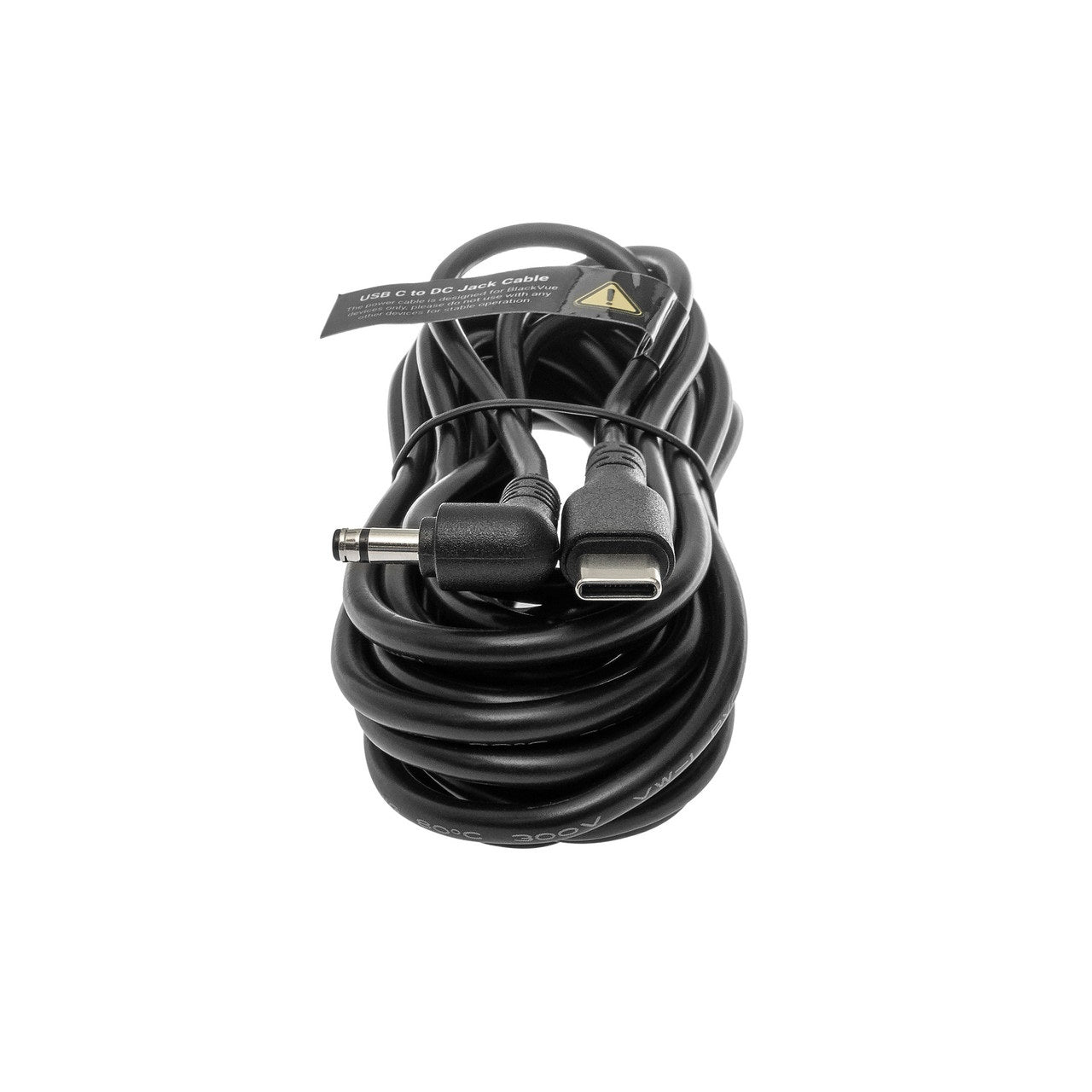 BlackVue USBC-3P USB-C PD 3.0 to DC Power Cable for Elite 10 9 8 & DR970X DR770X Series (4.5m / 15ft) - HDVD