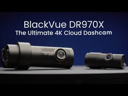 BlackVue DR970X-2CH 4K UHD Cloud Dash Cam - GPS, Wi-Fi & LTE Ready (Standard X-Series)