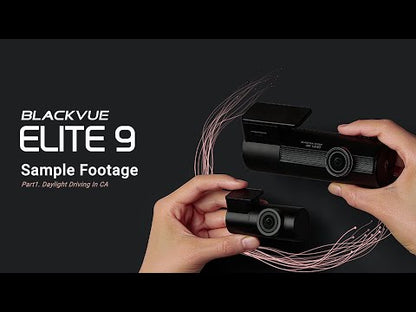 BlackVue ELITE 9-2CH 4K UHD + 2K QHD Front and Rear Dash Cam - Open Box / Like New