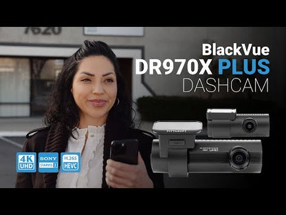 BlackVue DR970X-2CH Plus 4K UHD Cloud Dash Cam | Sony STARVIS 2 (Open Box / Like New)
