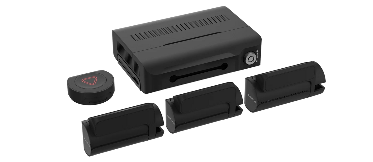 BlackVue DR770X Box-3CH Pro | Triple Channel Cloud Dash Cam with Secure Lock Box (Sony STARVIS, 64GB) - HDVD