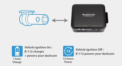 BlackVue Power Magic Battery Pack (B-112) - Plug & Play (Open Box / Like New) - HDVD