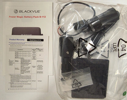 BlackVue Power Magic Battery Pack (B-112) - Plug & Play (Open Box / Like New) - HDVD