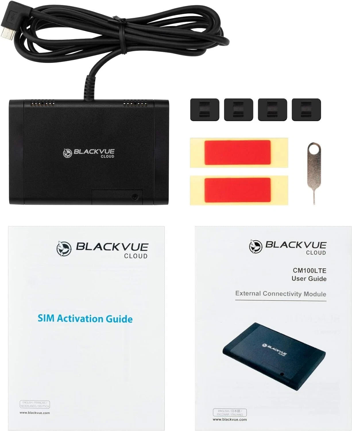BlackVue CM100GLTE External 4G LTE Connectivity Module for DR970X DR900X DR770X DR750X Elite Plus Series - HDVD