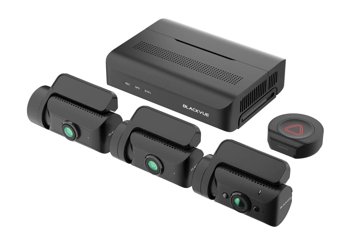 BlackVue DR770X Box-3CH Pro | Triple Channel Cloud Dash Cam with Secure Lock Box (Sony STARVIS, 64GB) - HDVD
