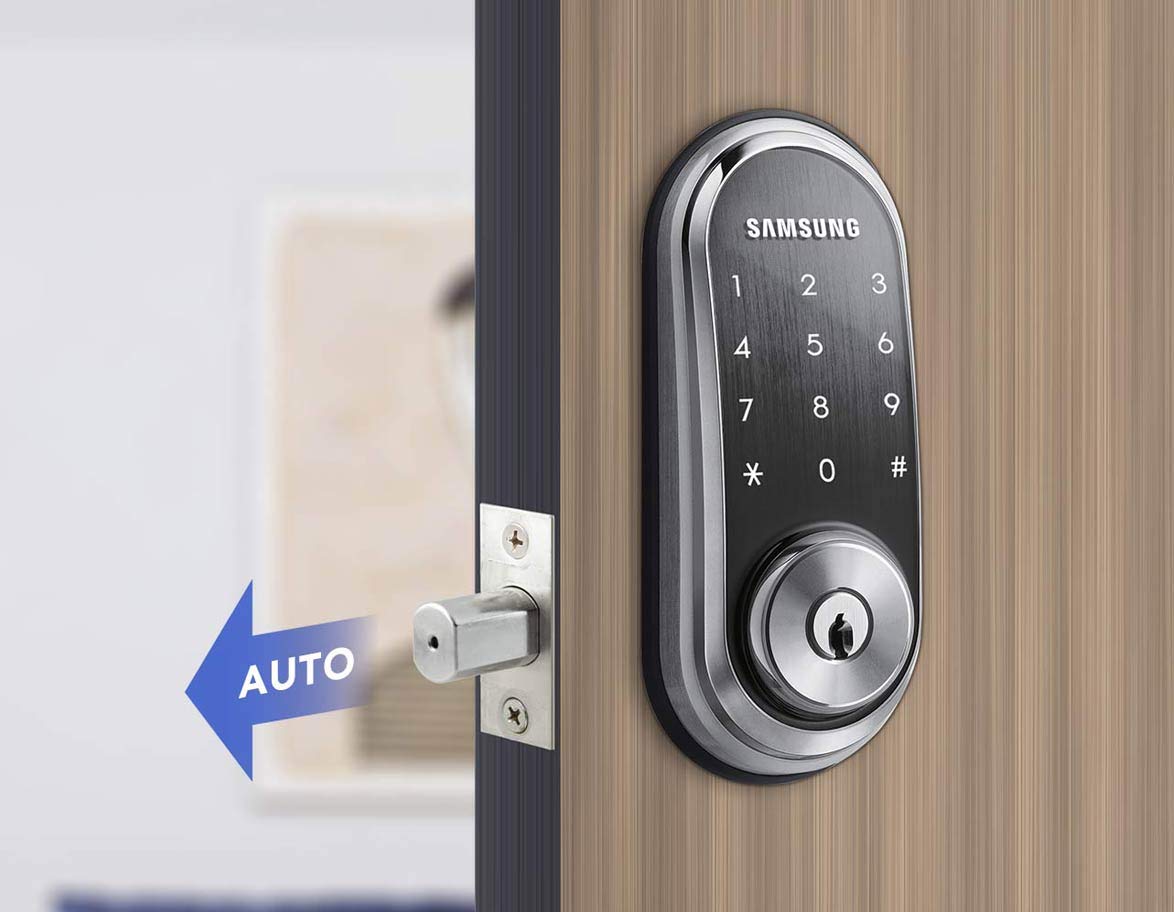 Samsung SHP-DS510 Deadbolt Digital Door Lock - HDVideoDepot