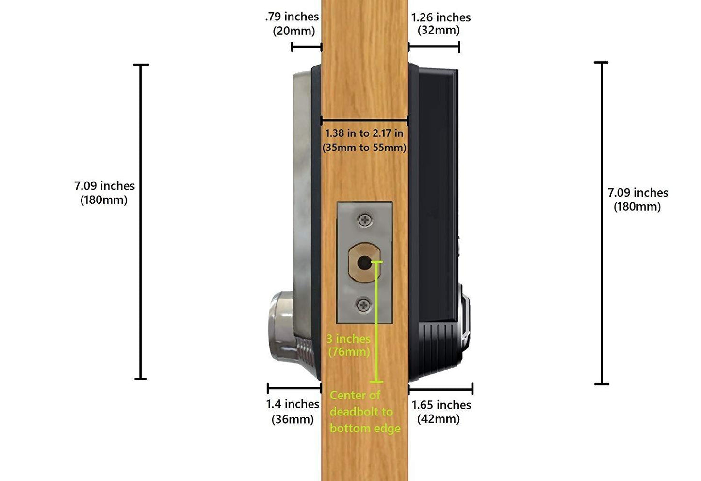[REFURBISHED] Samsung SHS-3321 Digital Door Lock - HDVD