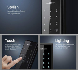 [REFURBISHED] Samsung SHS-H505 RFID Tag, Passcode Digital Door Lock