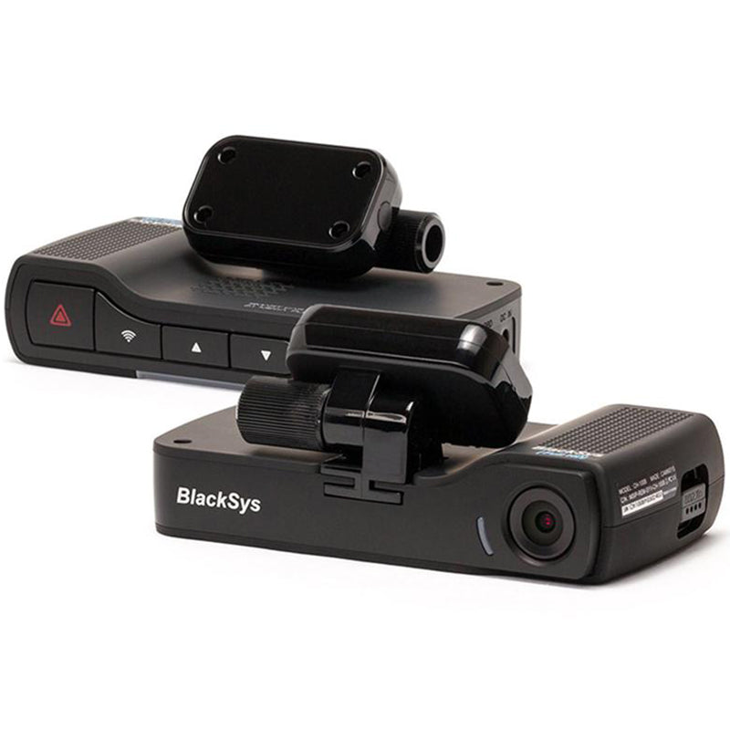 [REFURBISHED] BlackSys CH-200 2-Channel Wi-Fi Dash Cam ( CH-200-2CH )