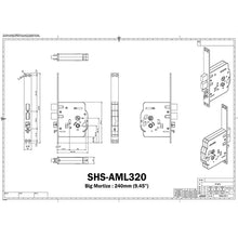 Load image into Gallery viewer, Samsung SHS-AML320 Double Deadbolt Type Mortise Replacement