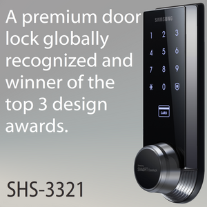 [REFURBISHED] Samsung SHS-3321 Digital Door Lock - HDVD