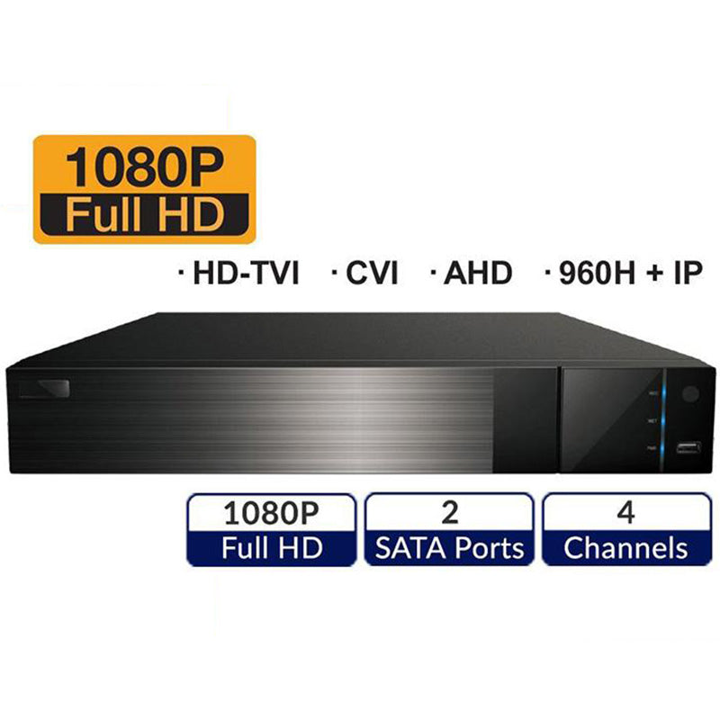 4CH HD ALL-IN-ONE  HD-TVI, CVI, AHD, 960H, +IP VTD-2104
