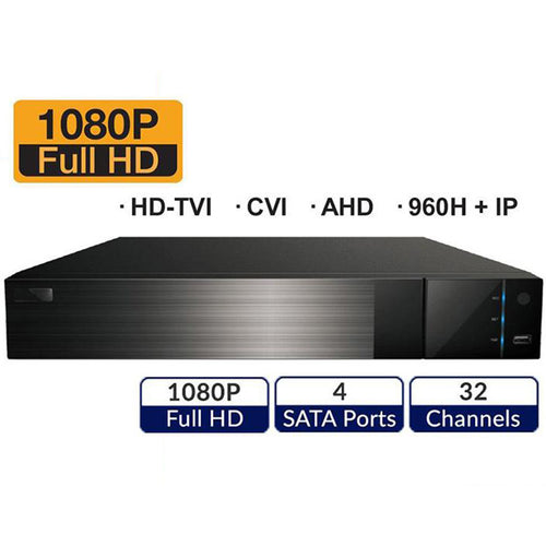 32CH HD ALL-IN-ONE  HD-TVI, CVI, AHD, 960H, +IP VTD-2432